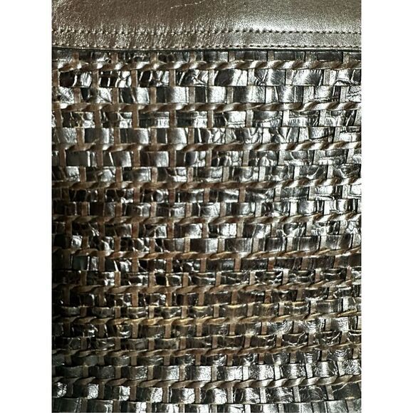 Shannon Diego Woven Leather Shoulder Bag Brown Made in Brazil See Description - Picture 2 of 14